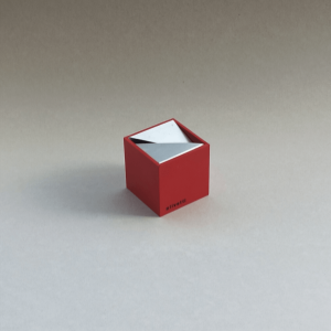 Cendrier design de B. Munari pour Olivetti 1960