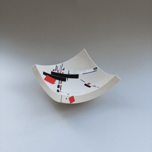 Rare vide-poche design C. Dumas années 80