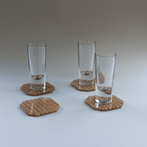 Dessous de verres Maison Dior années 70