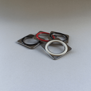 Ronds de serviettes design S. Asti pour ICM