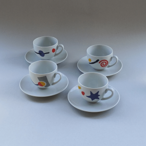 Tasses à café design Juma pour Axis années 80