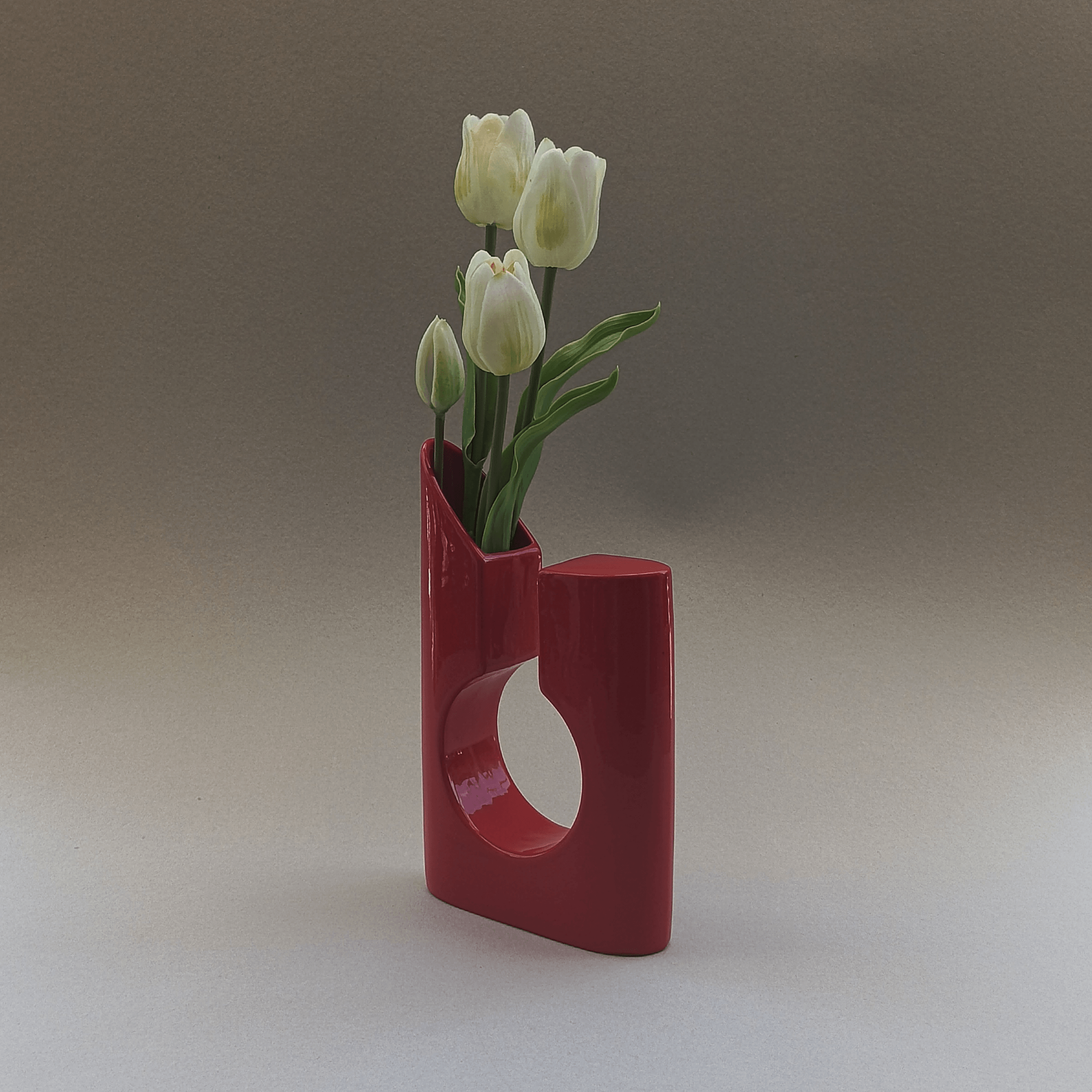 Vase en céramique design italien des années 70/80