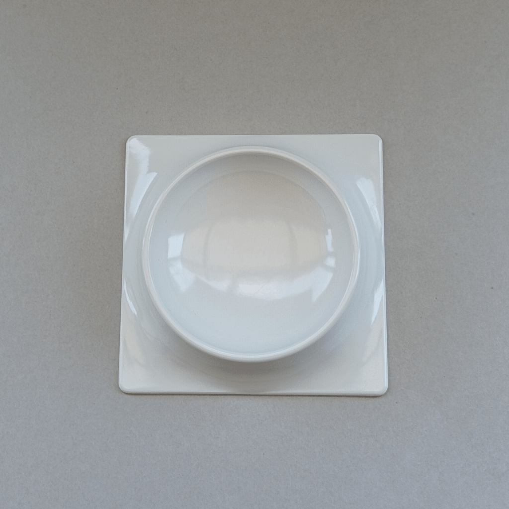 Cendrier P 65 design de S. Asti pour Mebel 1967 vu de dessus
