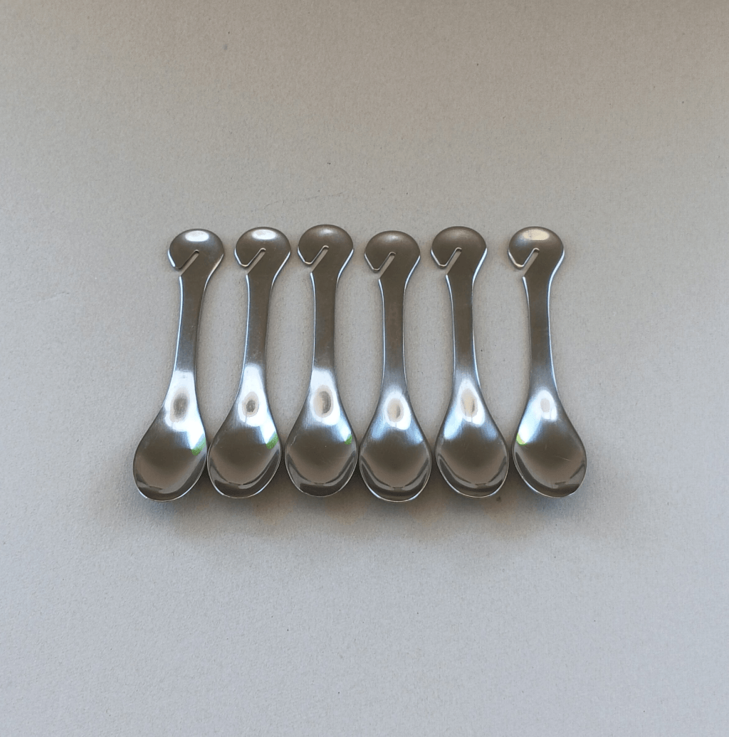 Ensemble de 6 petites cuillères "Easy" Lundtofte